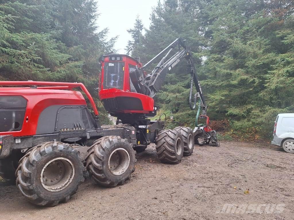 Komatsu 901 XC Miško technika (Harvesteriai)