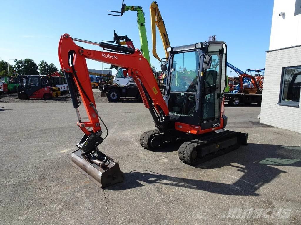 Kubota U27-4 Mini ekskavatoriai < 7 t