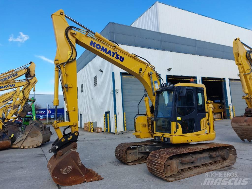 Komatsu PC138US-11 Vikšriniai ekskavatoriai