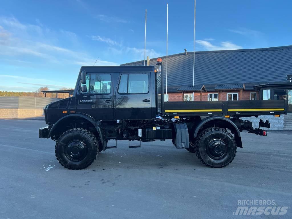 Mercedes-Benz Unimog Platformos/ Pakrovimas iš šono