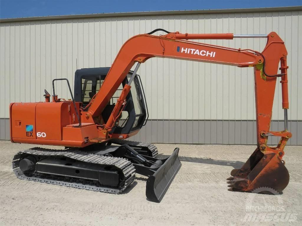 Hitachi EX 60 Mini ekskavatoriai < 7 t