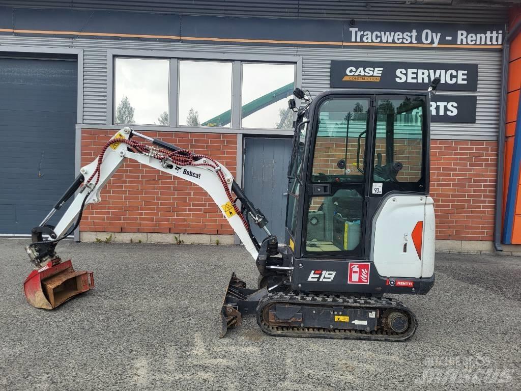 Bobcat E 19 Mini ekskavatoriai < 7 t