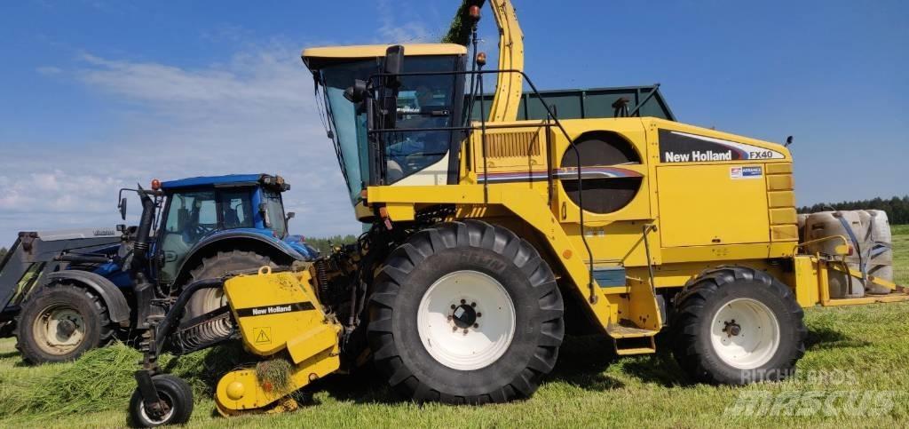 New Holland FX 40 Pašarų ruošimo technika
