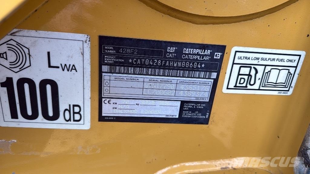 CAT 428 F Ekskavatoriniai krautuvai