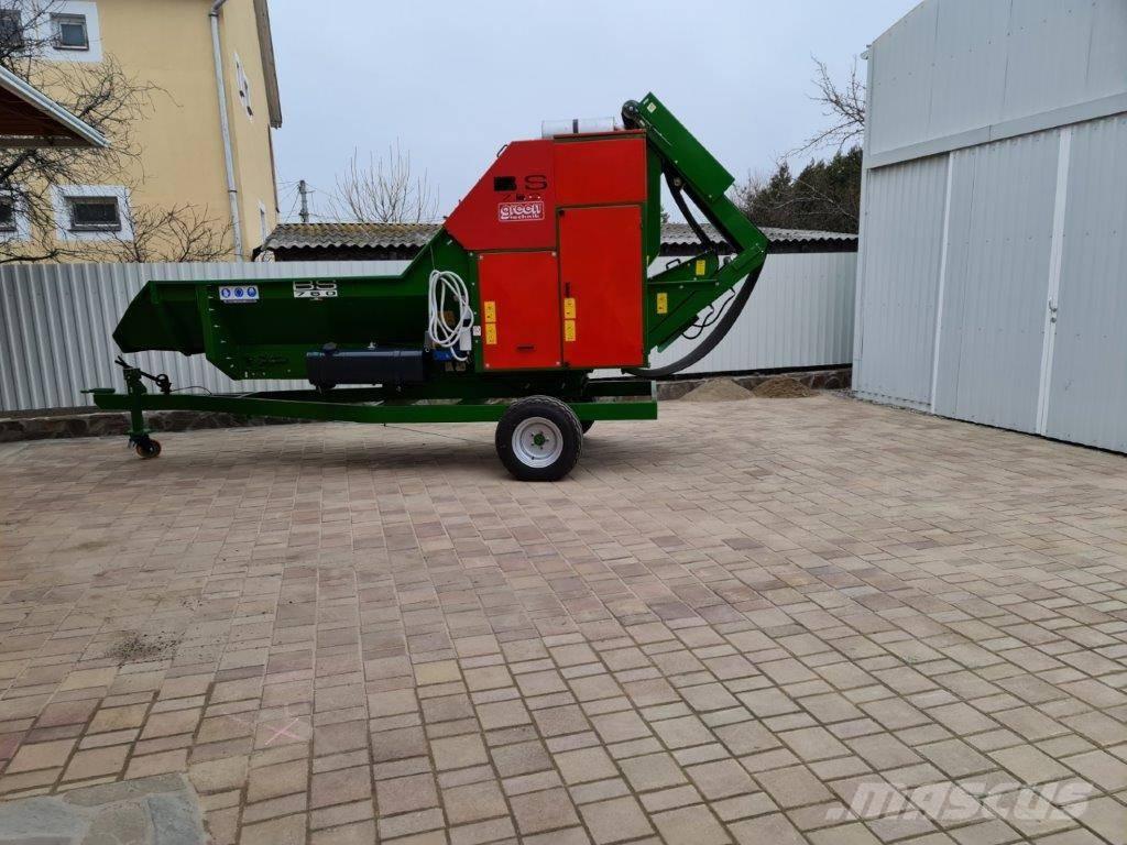  Greentechnik BS760 Medienos smulkintuvai