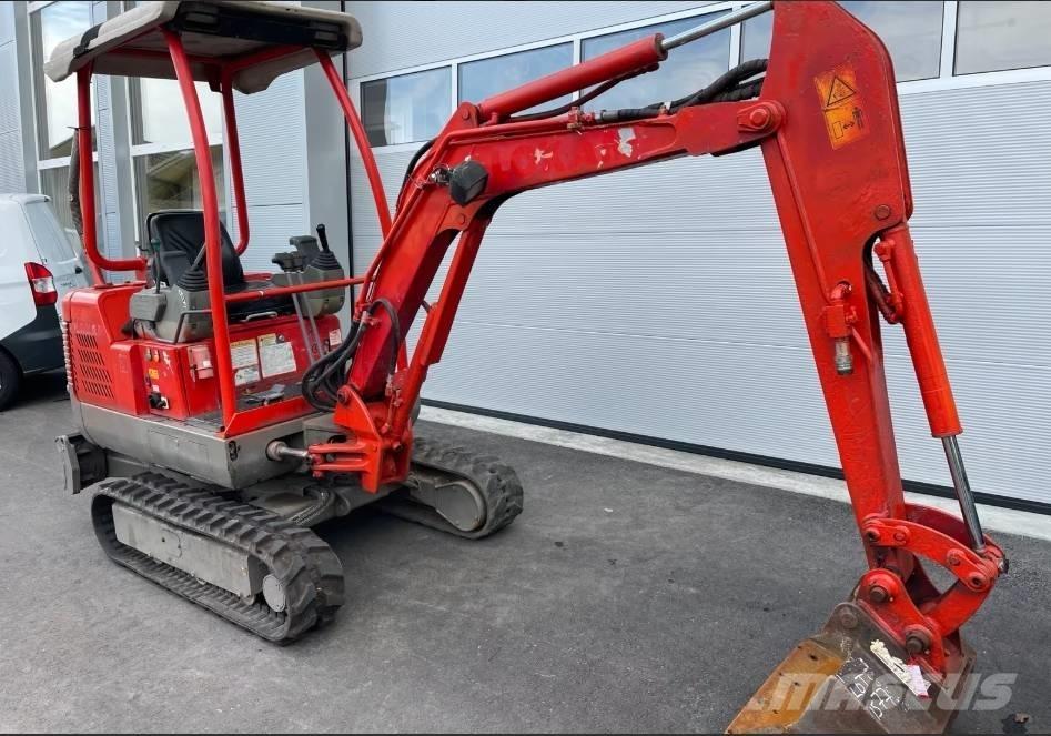 Takeuchi TB 016 Mini ekskavatoriai < 7 t