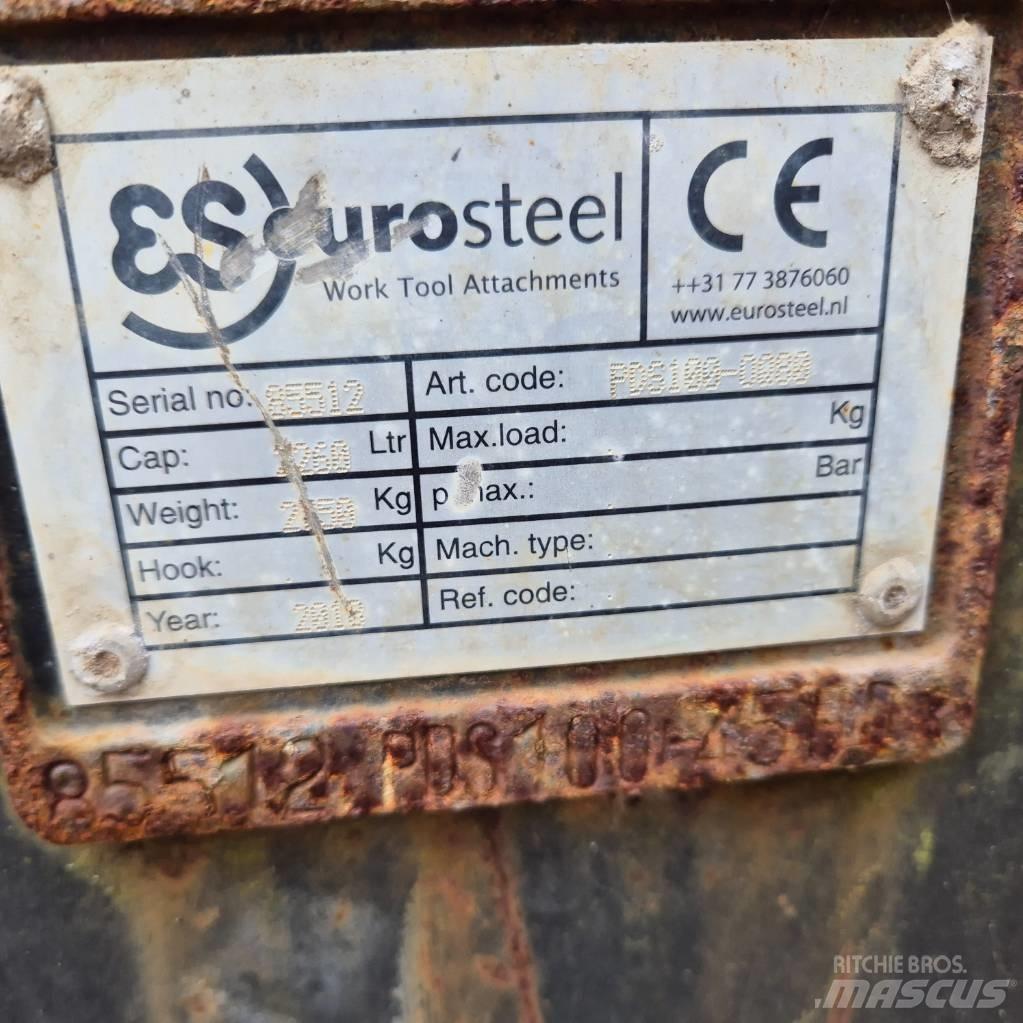 Eurosteel bucket Atrinkimo kaušai
