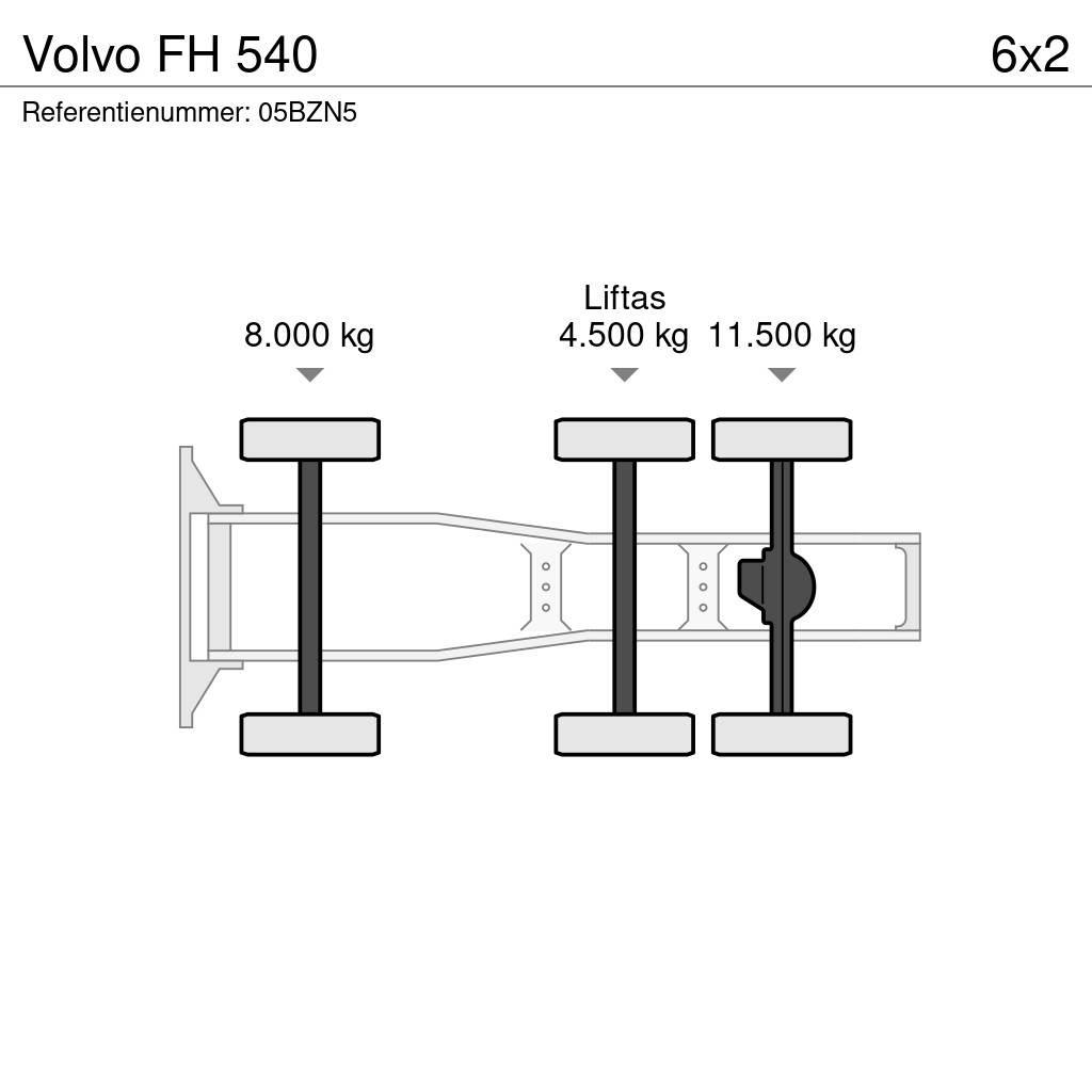 Volvo FH 540 Naudoti vilkikai