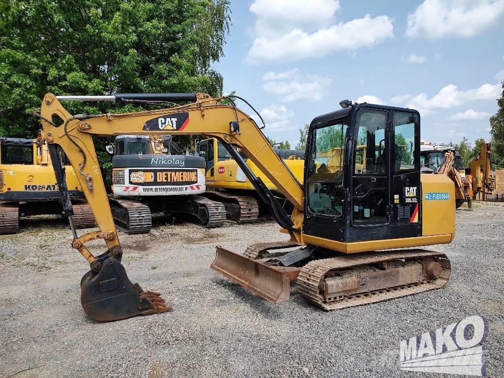 CAT 305.5 E2 Vikšriniai ekskavatoriai