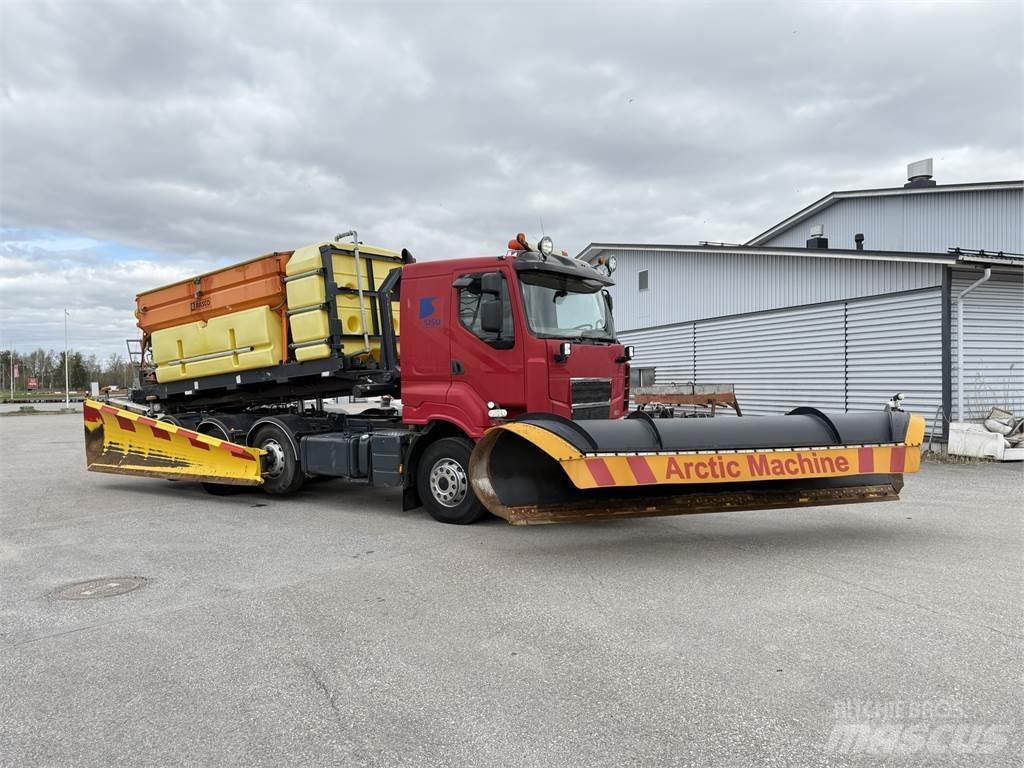 Sisu R500 8X2 Savivarčiai su kabeliniu keltuvu