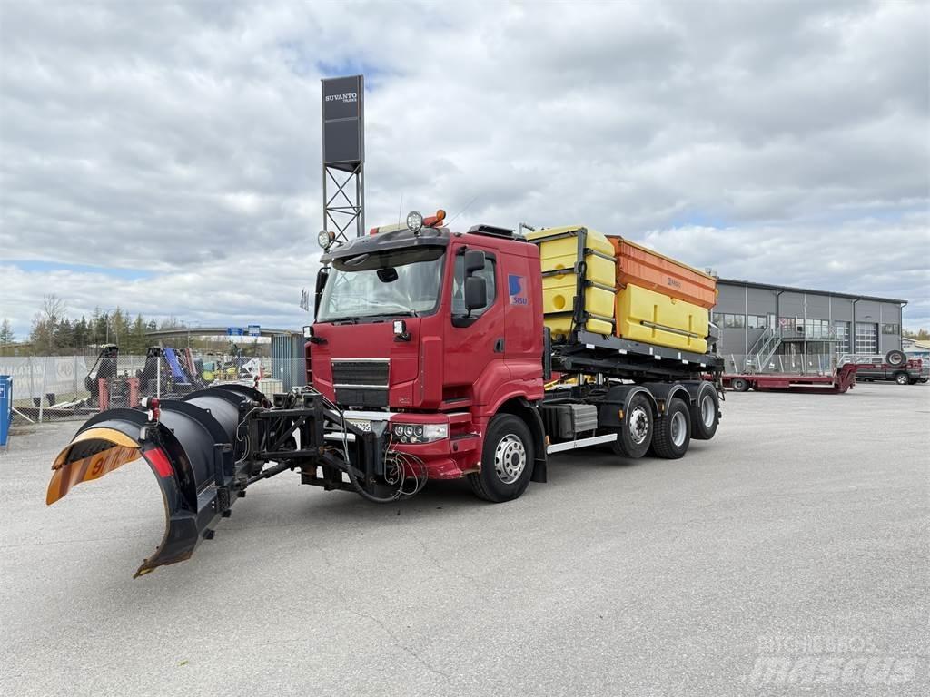 Sisu R500 8X2 Savivarčiai su kabeliniu keltuvu
