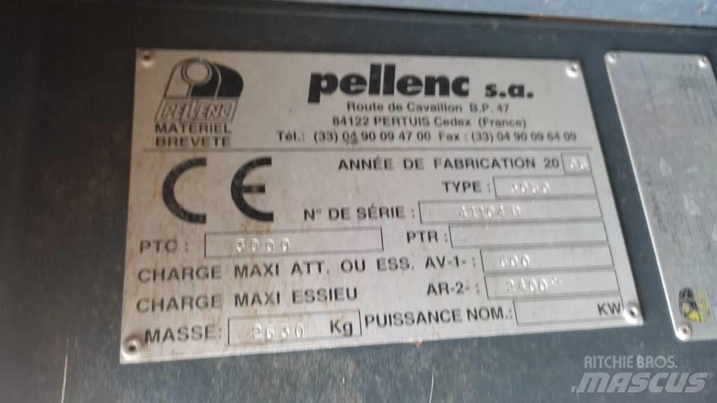 Pellenc 3050 Vynuogių derliaus nuėmimo technika