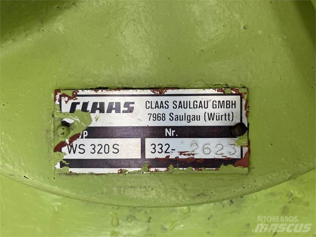 CLAAS WS 320 S Pradalges formuojantys padargai