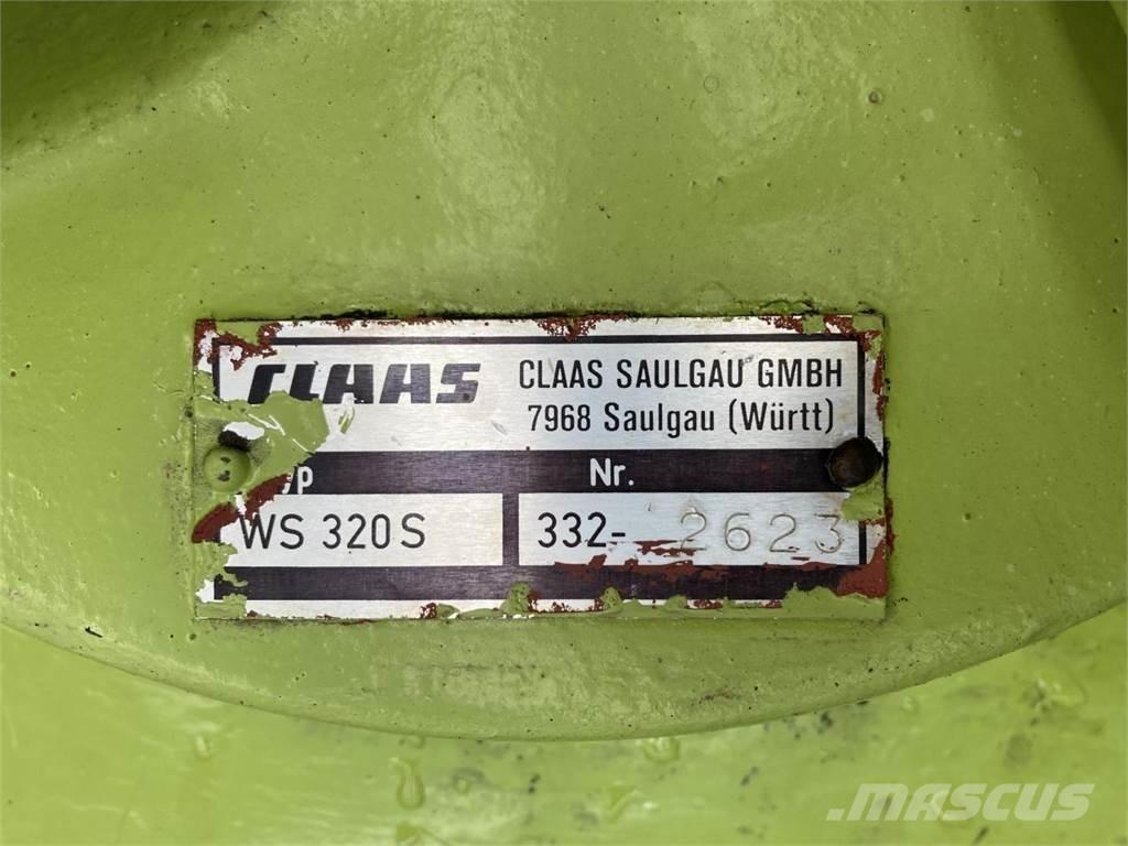 CLAAS WS 320 S Pradalges formuojantys padargai