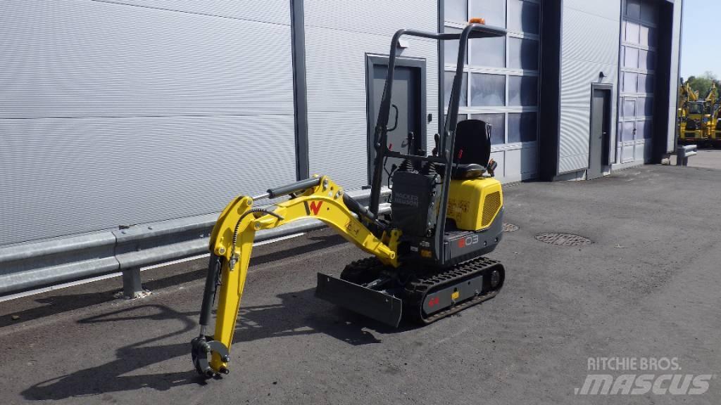 Wacker Neuson 803-2 Vikšriniai ekskavatoriai