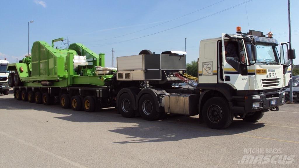  Capperi SCT65BLLA Bortinių sunkvežimių priekabos su nuleidžiamais bortais