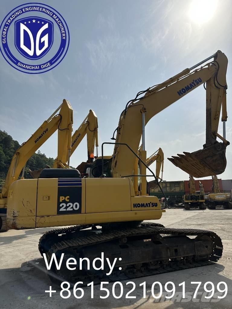 Komatsu PC 220-7 Vikšriniai ekskavatoriai