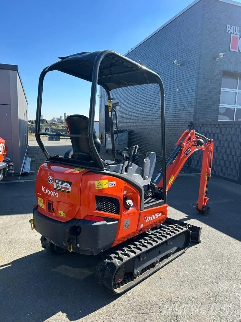 Kubota KX019-4 HGL Mini ekskavatoriai < 7 t