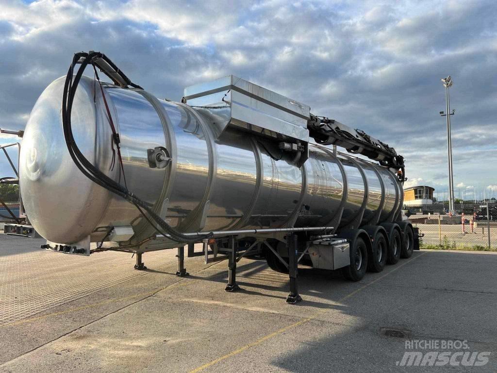 VM tarm tanktrailer Cisternos puspriekabės