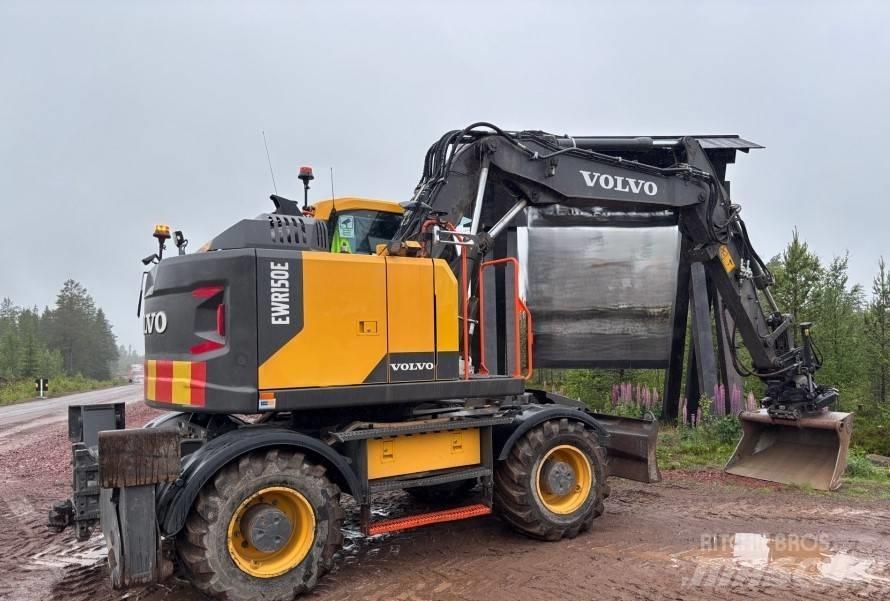 Volvo EWR 150 E Ratiniai ekskavatoriai
