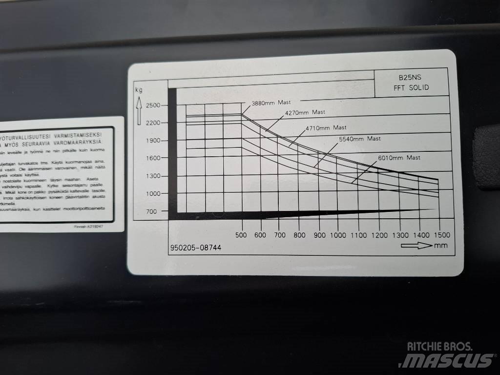 Bobcat B25NS Elektriniai šakiniai krautuvai