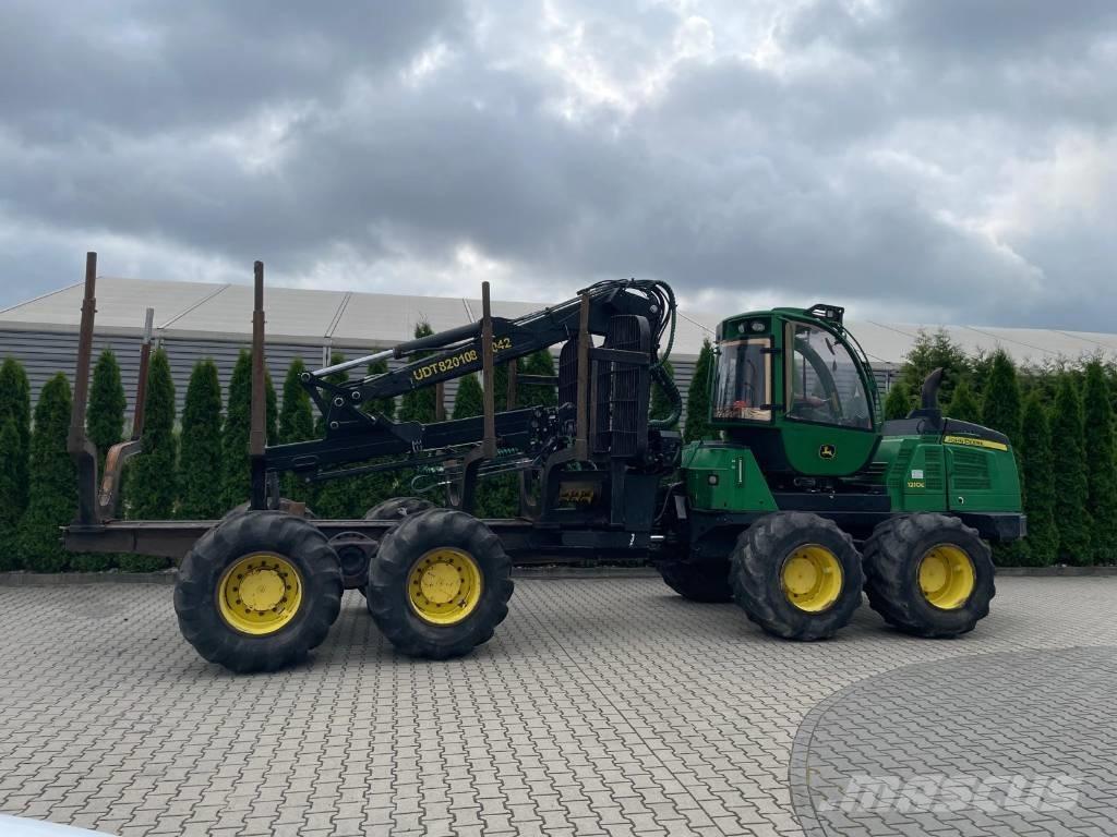 John Deere 1210 E Naudoti miškovežiai (Forvarderiai)