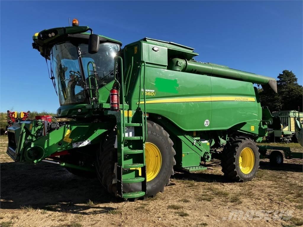 John Deere T660i Derliaus nuėmimo kombainai