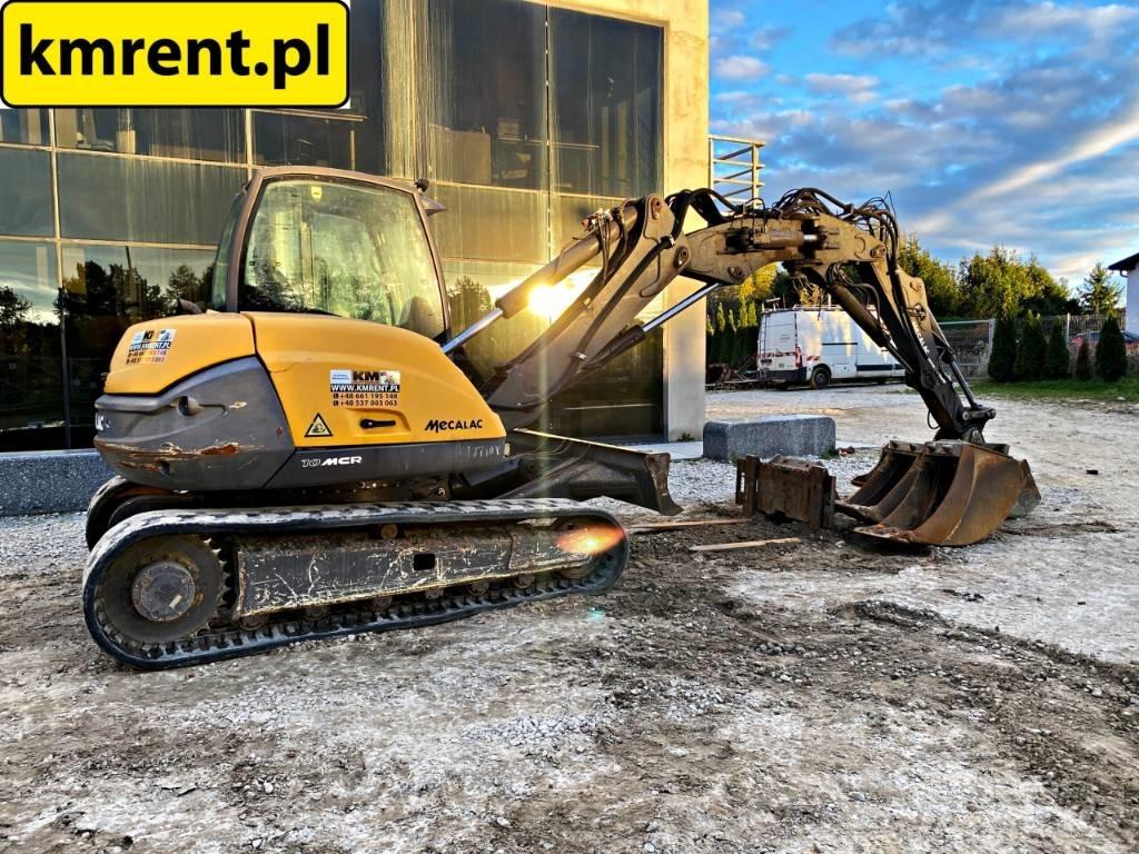 Mecalac 10 M CR Vikšriniai ekskavatoriai