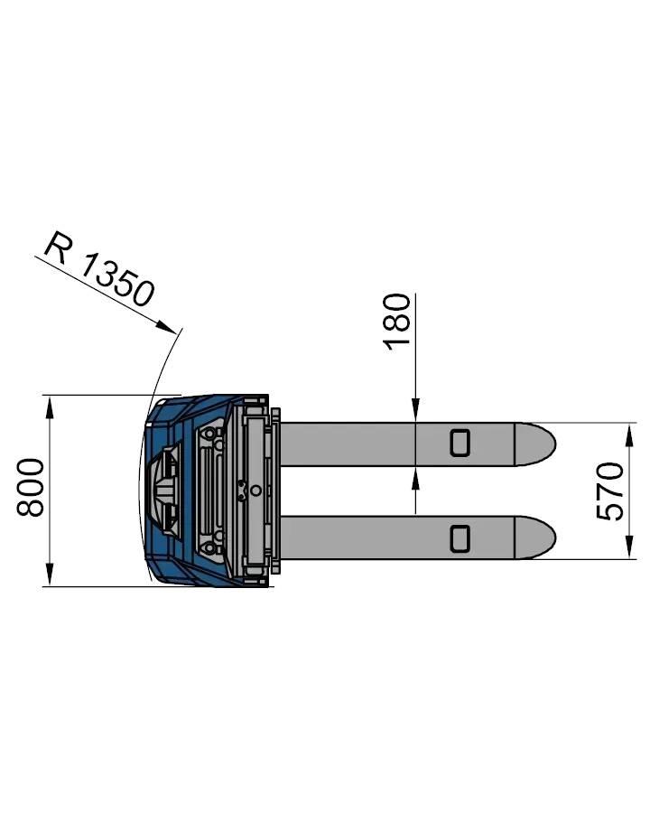 Toyota BT SHE100 Kiti keltuvai ir platformos