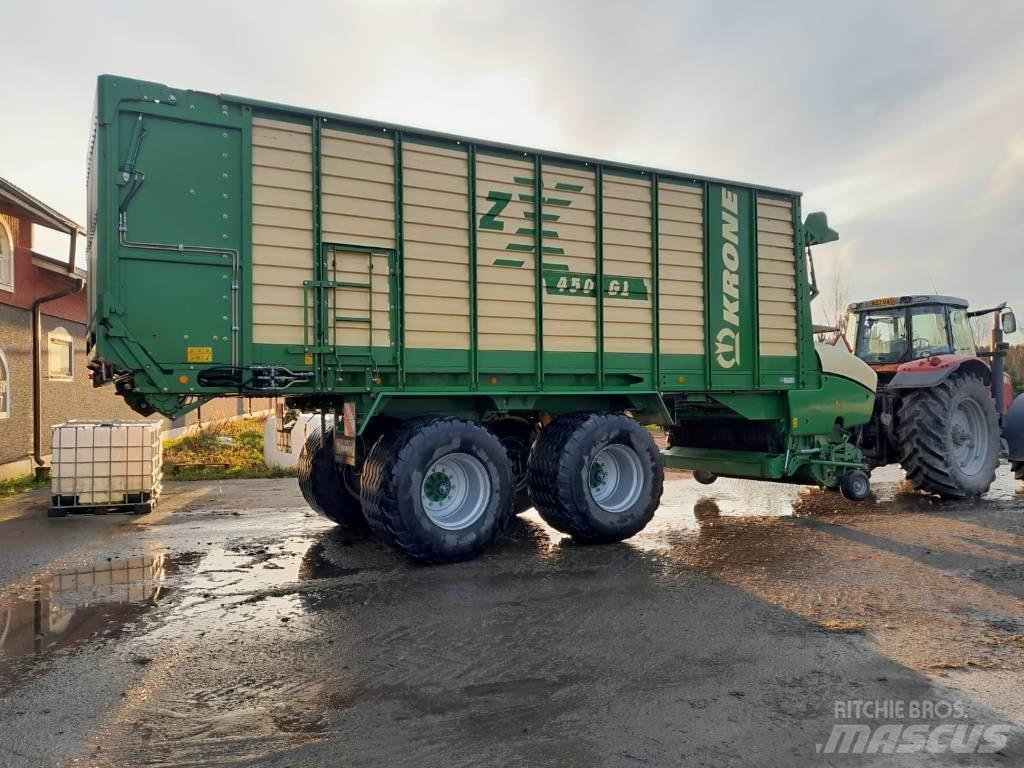 Krone ZX450GL Savikrovės priekabos