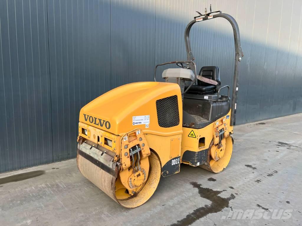 Volvo DD22 Porinių būgnų volai