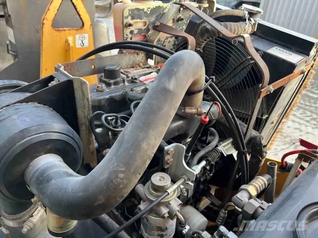 Volvo DD22 Porinių būgnų volai