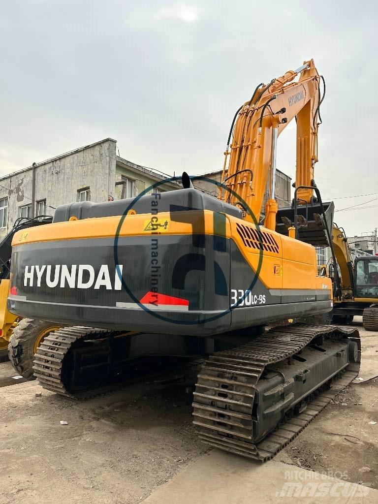 Hyundai 330LC-9T Vikšriniai ekskavatoriai