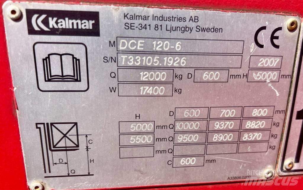 Kalmar DCE120-6 Dyzeliniai krautuvai