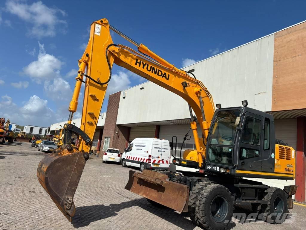 Hyundai 140W-7A Ratiniai ekskavatoriai