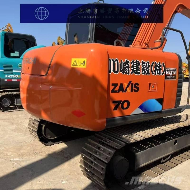 Hitachi ZX 70 Mini ekskavatoriai < 7 t