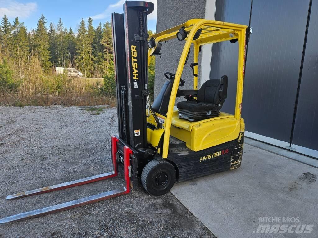 Hyster J 1.6 XNT Elektriniai šakiniai krautuvai