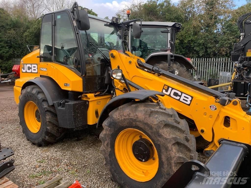 JCB TM 320 S Teleskopiniai krautuvai žemės ūkiui