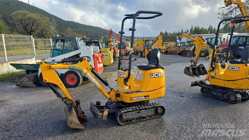 JCB 8008 CTS Mini ekskavatoriai < 7 t