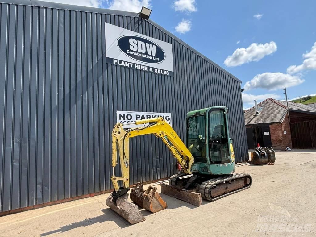 Yanmar Vio 30 Mini ekskavatoriai < 7 t