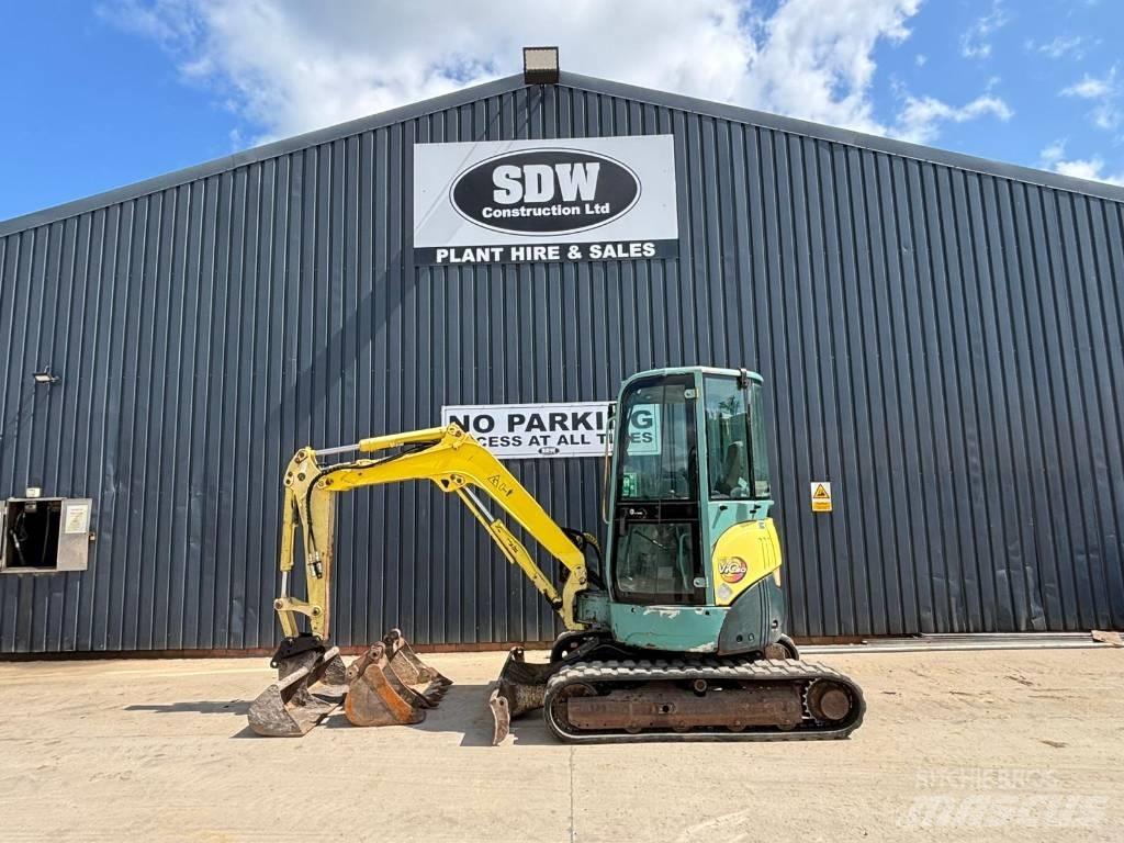 Yanmar Vio 30 Mini ekskavatoriai < 7 t
