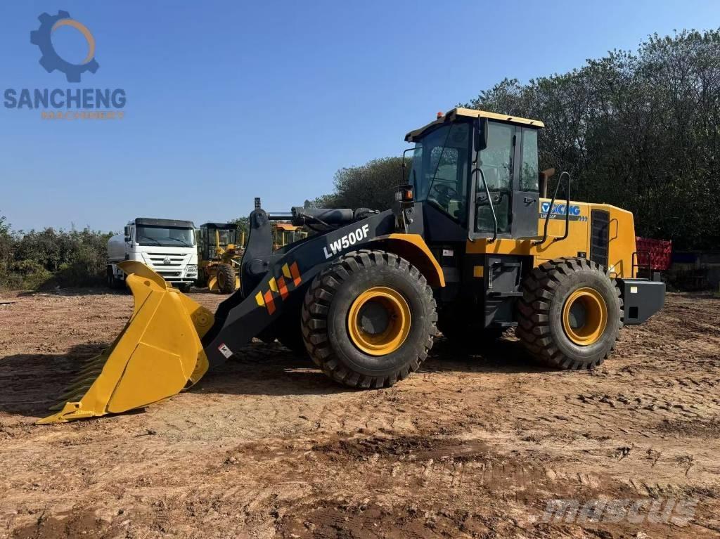XCMG LW 500 F Naudoti ratiniai krautuvai