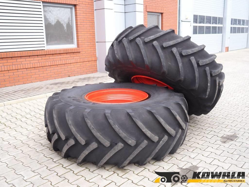 CLAAS Lexion Padangos, ratai ir ratlankiai