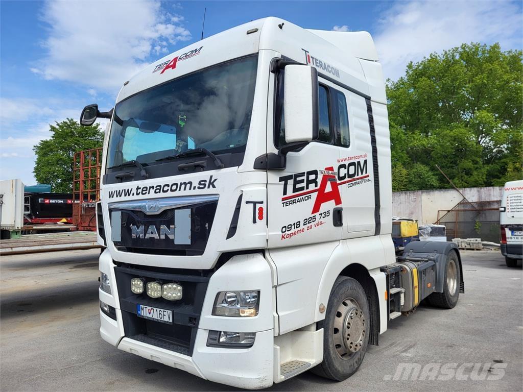 MAN TGX 18.480 Naudoti vilkikai