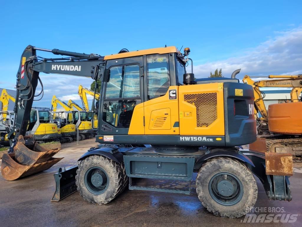 Hyundai HW 150 ACR Ratiniai ekskavatoriai