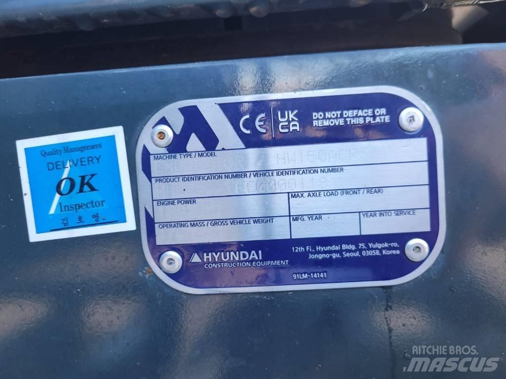 Hyundai HW 150 ACR Ratiniai ekskavatoriai