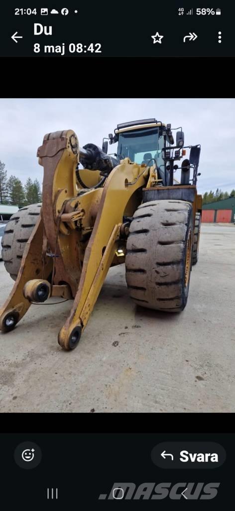 CAT 988K Naudoti ratiniai krautuvai