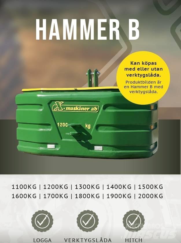  Frontx Hammer B Priekiniai svoriai