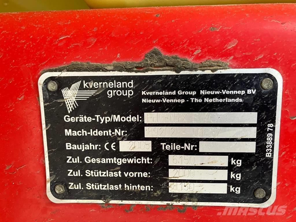 Rau Phoenix B 40 Prikabinami purkštuvai