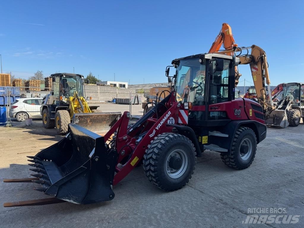 Yanmar V80 (02006) Naudoti ratiniai krautuvai